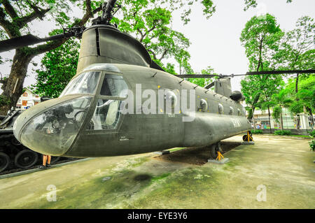 Saigon, Vietnam - June 15: Museum of war on June 15, 2011 in Saigon (Ho Chi Minh City), Vietnam. Ho Chi Minh is the biggest city Stock Photo