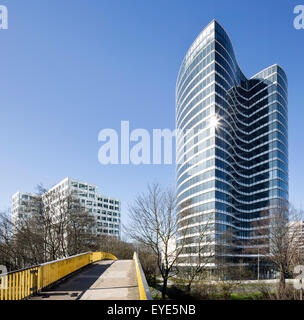 Skyoffice, office tower, Düsseldorf, Rhineland, North Rhine-Westphalia ...