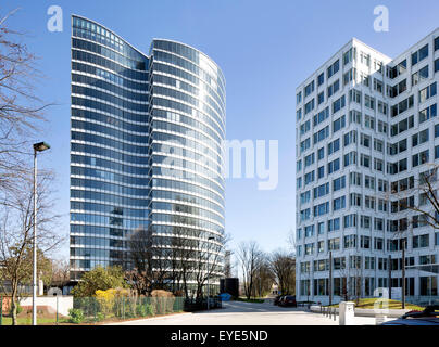 Skyoffice, office tower, Düsseldorf, Rhineland, North Rhine-Westphalia ...