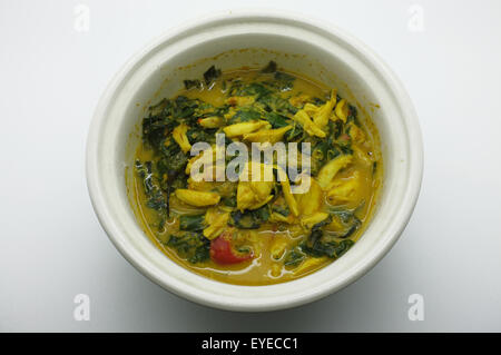 Crab stew, Crap curd dip, Simmer chili crab, thai food Stock Photo