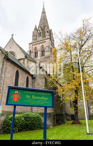 Cathedral church of St Barnabas, Nottingham, England, UK Stock Photo