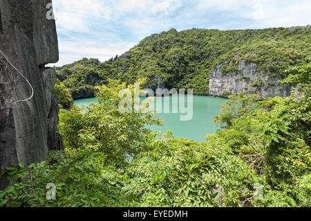 View point of Ang Thong Islands national park ,Thailand Stock Photo