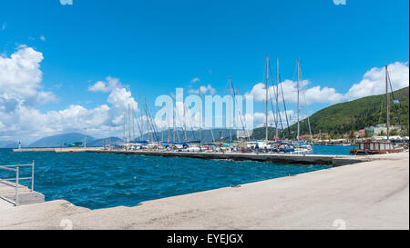 Sami Town, Kefalonia Island, Ionian Sea, Greece Stock Photo