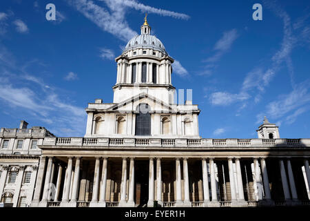 A general view of the chapel of St Peter and St Paul at the old royal naval college Stock Photo