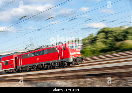 ICE Railway in Munich/München, Germany Stock Photo