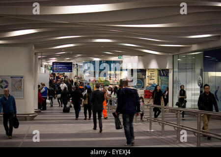 New passenger concourse, Birmingham New Street station, UK Stock Photo