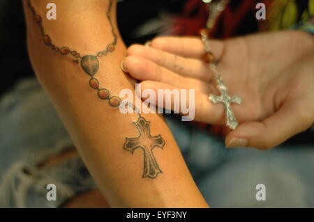 Rosario tattoo hi-res stock photography and images - Alamy