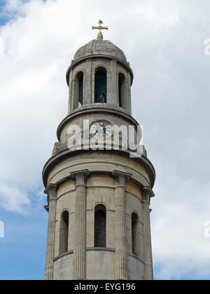 Spire of St Mary's Church, Wyndham Place, London W1H 1PQ Stock Photo