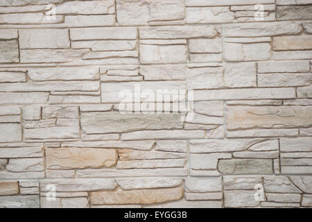 Wall Of Natural Stone. Great Background Or Texture Stock Photo