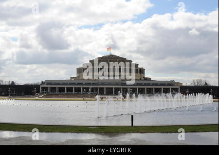 Jahrhunderthalle Breslau Polen Centennial hall Wroclaw World Heritage Unesco Weltkulturerbe Stock Photo