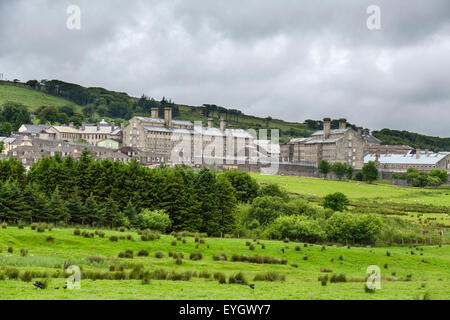 Dartmoor Prison, Princetown, Dartmoor, Devon, England, UK Stock Photo