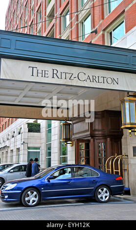 The Ritz Carlton palace hotel Santiago Chile Stock Photo