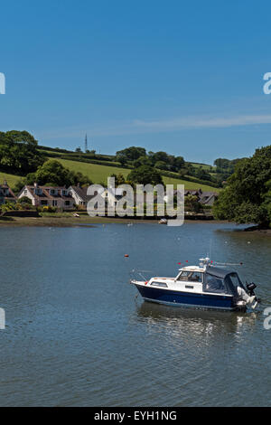 The Attractive Kingsbridge  Estuary, close to the Town of Kingsbridge, Devon, England Stock Photo