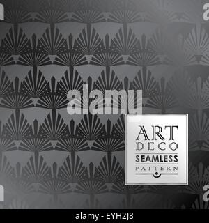 Art Deco seamless vintage wallpaper pattern Stock Vector