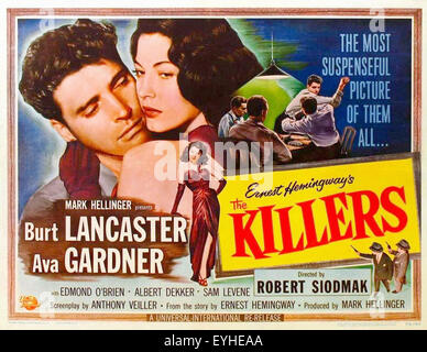 The Killers - 1946 - Movie Poster Stock Photo - Alamy