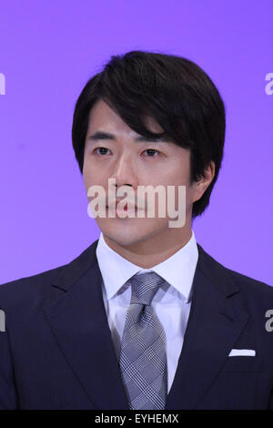Kwon Sang-Woo, July 19, 2015 : South Korean actor Kwon Sang Woo attends the 'Bridge to the future' event to commemorate the 50th anniversary of the normalization of post war bilateral relations between South Korea and Japan in Tokyo on July 19, 2015. (Photo by Pasya/AFLO) Stock Photo