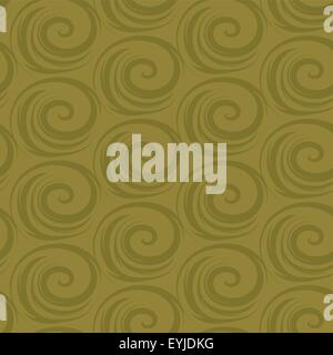 Vector abstract seamless background with spirals. retro Stock Vector