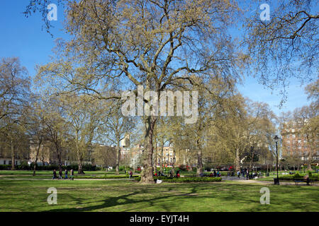 Russell Square Bloomsbury London England Stock Photo