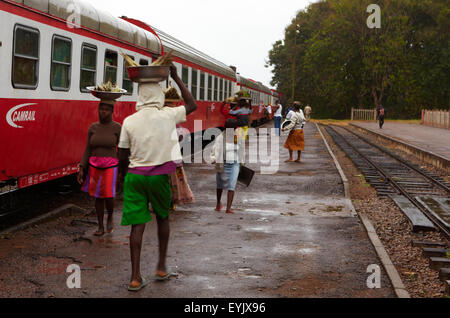 Africa, Cameroon, Adamaoua province, along the raiway between Ngaoundéré y Yaoundé Stock Photo