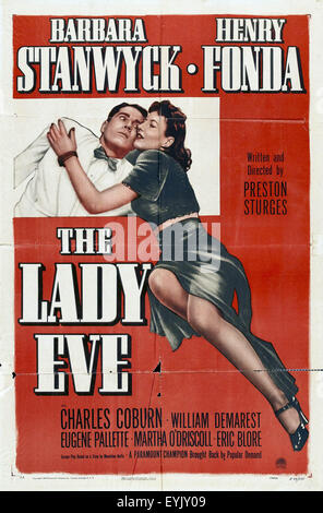 The Lady Eve - Movie Poster Stock Photo