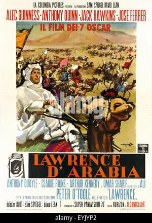 Lawrence of Arabia - Movie Poster Stock Photo - Alamy
