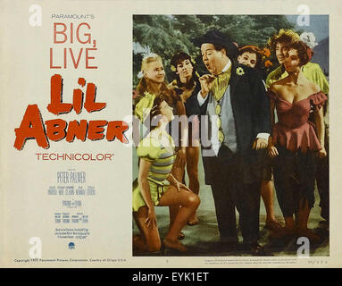 Li'l Abner - 1959 - Movie Poster Stock Photo - Alamy