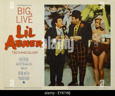 Li'l Abner - 1959 - Movie Poster Stock Photo - Alamy