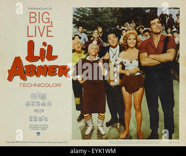 Li L Abner Movie Poster Stock Photo Alamy