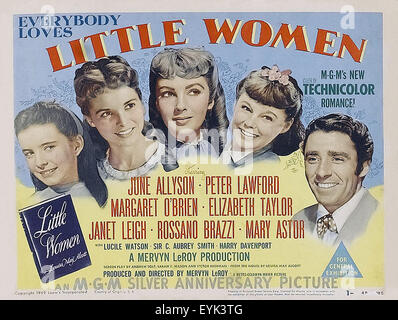 Little Women - 1949 - Movie Poster Stock Photo