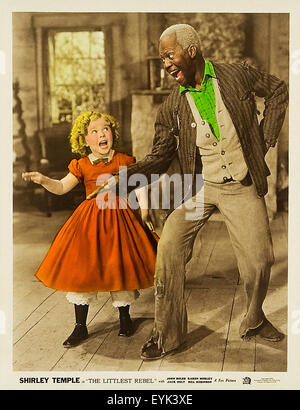 The Littlest Rebel - Shirley Temple - 1935 - Movie Poster Stock Photo