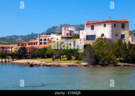 Hotelanlage Costa Smeralda, Stock Photo