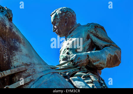 General Phil Sheridan Memorial Civil War Statue Sheridan Circle Embassy Row Pennsylvania Ave Washington DC Stock Photo