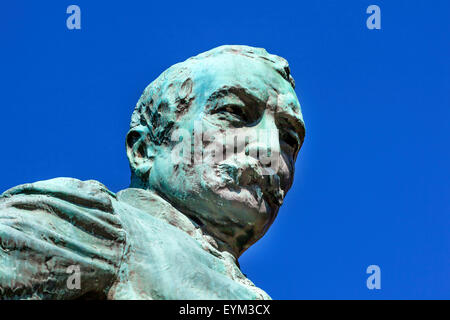 General Phil Sheridan Memorial Civil War Statue Sheridan Circle Embassy Row Pennsylvania Ave Washington DC. Stock Photo