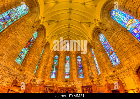 Dornoch Cathedral Scottish Highlands Stock Photo