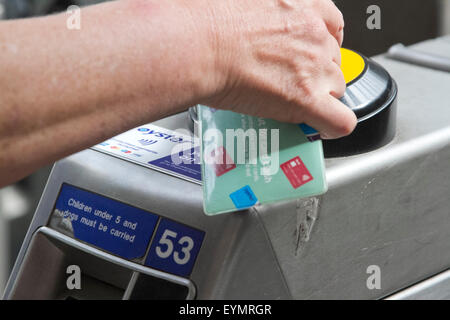 Wimbledon London,UK. 1st August 2015. Transport for London holds 170 million pounds  of unclaimed money from 34 million dormant oyster cards Credit:  amer ghazzal/Alamy Live News