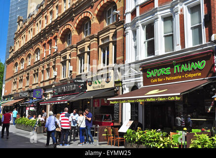 Leicester square shops ; London ; U.K. United Kingdom England Stock ...