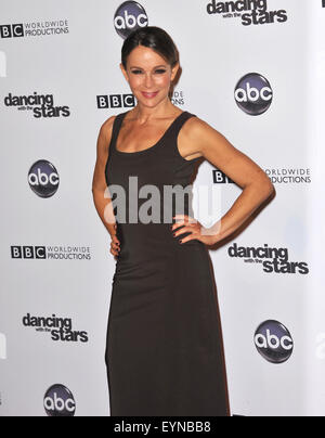 LOS ANGELES, CA - NOVEMBER 1, 2010: Jennifer Grey at the 200th episode party for Dancing With The Stars at Boulevard 3 in Hollywood. Stock Photo