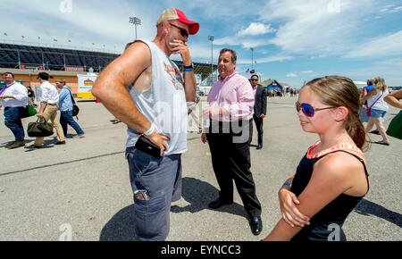 Newton, Iowa, USA. 01st Aug, 2015. New Jersey Governor CHRIS CHRISTIE ...