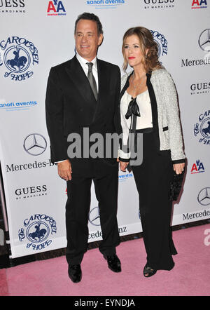 Tom Hanks and Rita Wilson. 8 October 2009, Los Angeles, CA. The Los ...