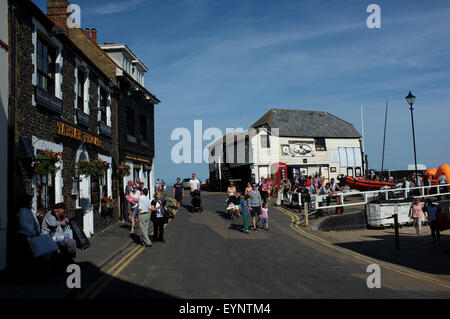 broadstairs coastal town in east kent uk august 2015 Stock Photo