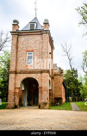 St. Peter's Parish Church, 8400 St. Peters Lane, near Talleysville, New Kent, Virginia Stock Photo