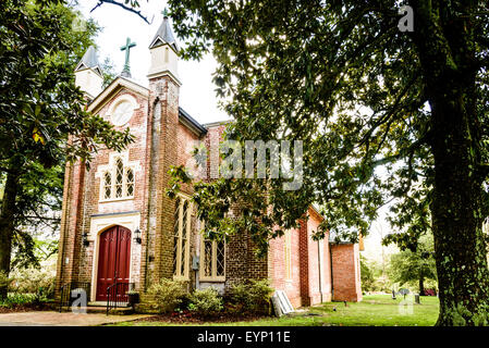 Immanuel Episcopal Church, 3263 Old Church Road, Mechanicsville, Virginia Stock Photo