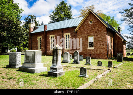 Immanuel Episcopal Church, 3263 Old Church Road, Mechanicsville, Virginia Stock Photo