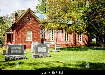 Immanuel Episcopal Church, 3263 Old Church Road, Mechanicsville, Virginia Stock Photo