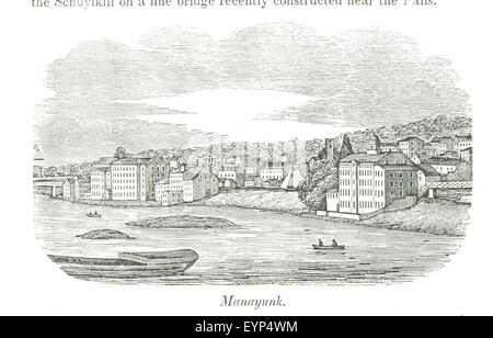 Image taken from page 624 of 'Historical Collections of the State of Pennsylvania; containing a copious selection of the most interesting facts ... relating to its history and antiquities ... with topographical descriptions of every county and all the lar Image taken from page 624 of 'Historical Collections of the Stock Photo