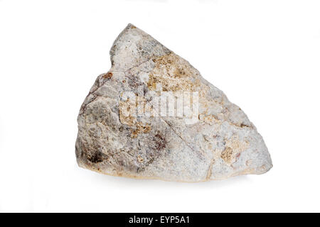 Stone, Isolated on a white background. Stock Photo