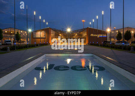 MIRAFIORI MOTOR VILLAGE, THE MAIN FCA SHOWROOM IN TURIN, ITALY Stock Photo