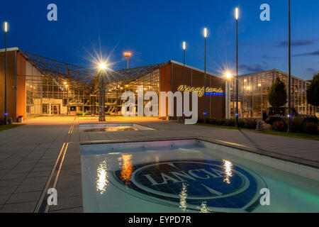 MIRAFIORI MOTOR VILLAGE, THE MAIN FCA SHOWROOM IN TURIN, ITALY Stock Photo