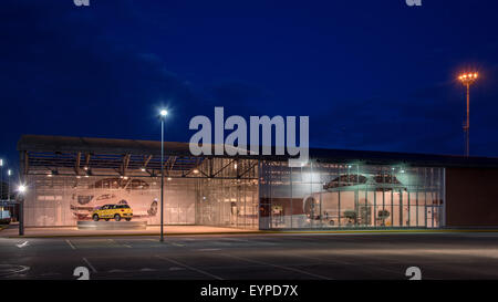 MIRAFIORI MOTOR VILLAGE, THE MAIN FCA SHOWROOM IN TURIN, ITALY Stock Photo