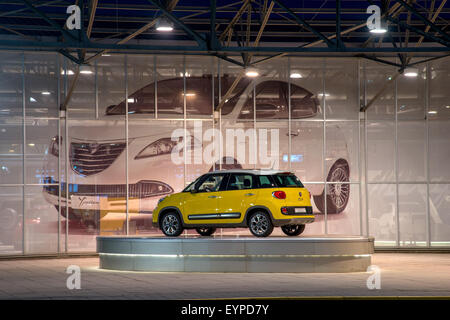 MIRAFIORI MOTOR VILLAGE, THE MAIN FCA SHOWROOM IN TURIN, ITALY Stock Photo